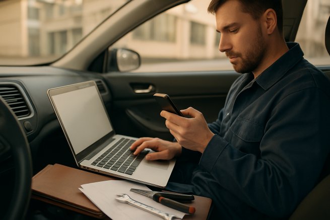 Aplikacja mobilna KSeF, e‑faktury i praca w terenie - jak bezpiecznie wystawiać faktury, gdy przedsiębiorca działa poza biurem?