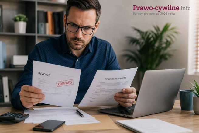 Brak zapłaty za usługę jak dochodzić wynagrodzenia z umowy