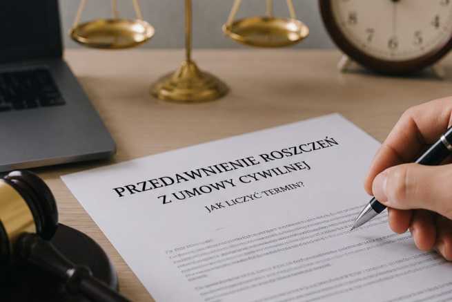 Przedawnienie roszczeń z umowy cywilnej — jak liczyć termin